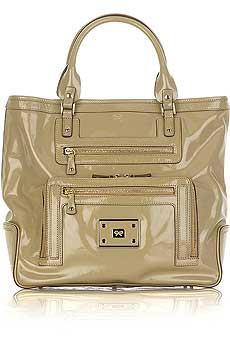 Kennedy patent leather tote