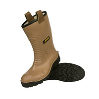 Apache PVC Waterproof Rigger Boot Size 10