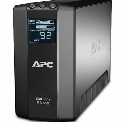 APC 330W RS LCD 550 Master Control Back UPS