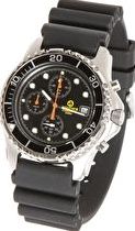 Apeks, 1192[^]87953 Chrono Watch With Rubber Strap - 100m