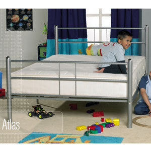 Apollo Beds Atlas 5FT Kingsize Metal Bedstead