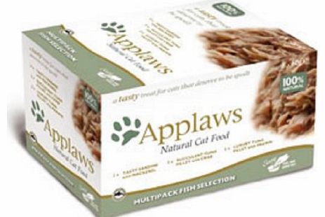Applaws Cat Multi Pack Pot Fish Selection 60 g (Pack of 2)