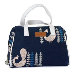 Apple And Bee Bowling Bag - Parkland Midnight