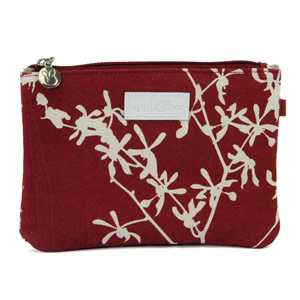 Medium Make-Up Bag - Apple Blossom Red