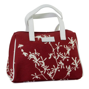 Apple And Bee Small Make-Up Bag - Apple Blossom Red