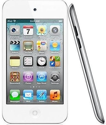 Apple  ME179BT/A iPod Touch 4 (3.5 inch) Multi-Touch Display 16GB WLAN Bluetooth Camera (White)