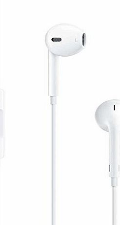 Apple Earphone with Microphone and Remote for iPhone - Non-Retail Packaging - White