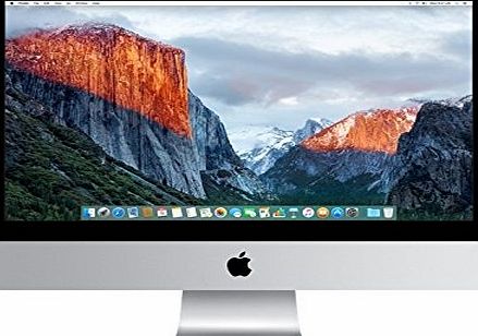 Apple iMac 21.5-inch Desktop (Intel Core i5 1.6 GHz, 8 GB RAM, 1 TB, Intel Iris Pro 6000, OS X) - Silver - 2015
