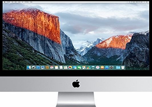 Apple iMac 21.5-inch Desktop (Intel Core i5 2.8 GHz, 8 GB RAM, 1 TB, Intel Iris Pro 6200, OS X) - Silver - 2015