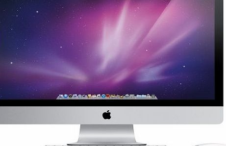 iMac 27 inch All-In-One Desktop PC (Intel Core i5 3.1GHz Quad-Core Processor, 2X2GB RAM, 1TB HDD, AMD Radeon HD 6970M with 1GB graphics) (Launched May 2011)