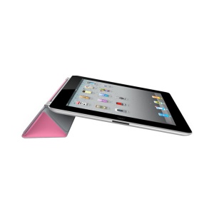 iPad 2 Polyurethane Smart Cover - Pink
