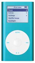 APPLE iPod MINI 6GB Blue