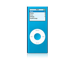 Apple iPod Nano 4GB Blue