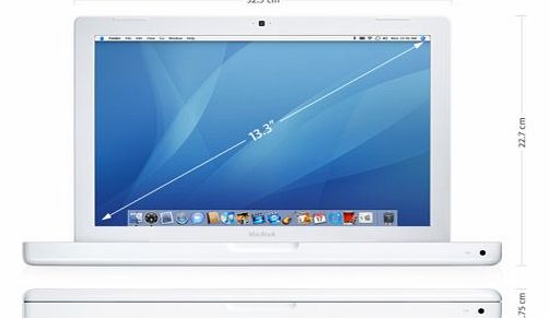 Apple MacBook 13`` White 2GHz Intel Core 2 Duo/1GB/80GB/SuperDrive