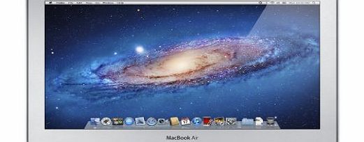 Apple MacBook Air 11-inch Laptop (Intel Dual-Core i5 1.6 GHz, 2 GB RAM, 64 GB SSD, Intel HD, OS X) - Silver - 2011 - MC968B/A - UK Keyboard