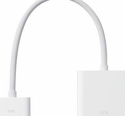 Apple MC552 - White - iPad Dock Connector to VGA Adaptor