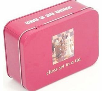Apples to Pears Chess Set in a Tin