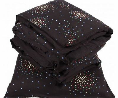 Stardust junior bed set - dark grey `One size