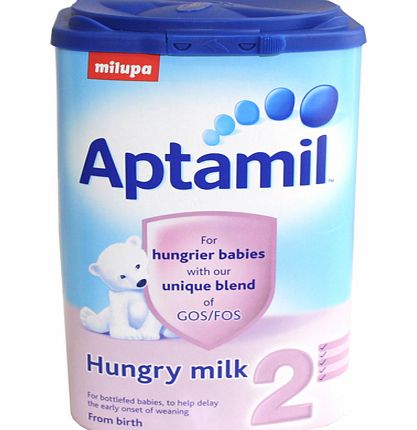 Aptamil 2 For Hungrier Babies (From Birth) 900g