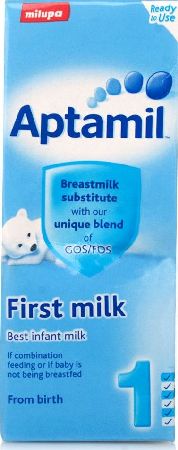 Aptamil, 2102[^]0099537 Ready to Feed First Milk 200ml - 12 Pack