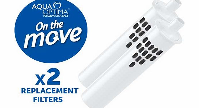 Aqua Optima On The Move Water Filter Cartridges