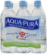 Aqua Pura Natural Still Mineral Water (6x500ml)