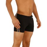 Speedo Endurance Plus Lane Splice Aquashort Mens Swimming Trunks (Black 30`)