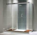 Aqualux Aquaspace Walk Through Shower Enclosure 1700 x 1000mm