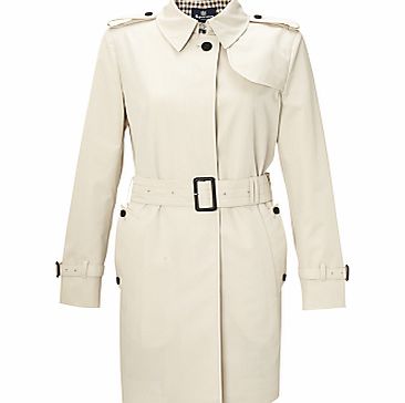 Aquascutum Franca Single Breasted Raincoat,