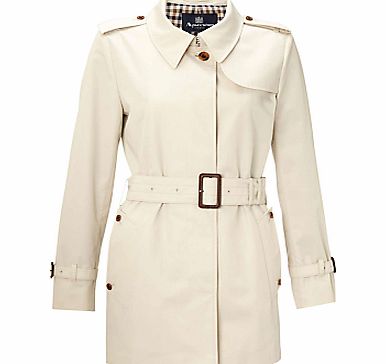 Aquascutum Jen Single Breasted Jacket, Light Beige
