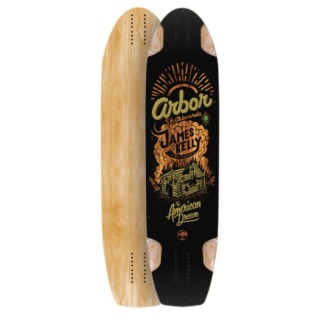 Arbor James Model Longboard Deck - 38.5 inch