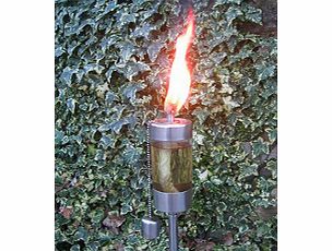 Arboreta Stainless Steel Garden Light Torch set of 6