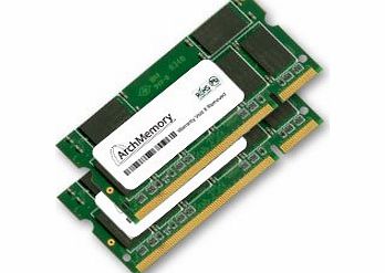 4GB (2 x 2GB) RAM Memory for Dell Latitude Models D620 D630 D820 (DDR2-667, PC2-5300) 200p Upgrade