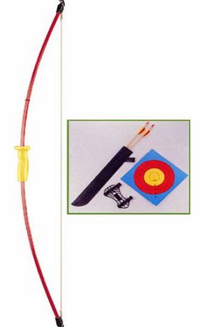 Archery World Archery Fibreglass Bow Kit - 51`` NOW with 6 arrows