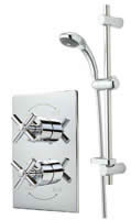 Axial Thermostatic Concealed Shower and Kit
