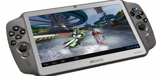 Archos GamePad 7-inch Tablet (Grey) - (ARM Cortex A9 1.6GHz Processor, 1GB RAM, 8GB Flash, Wi-Fi, Camera, Android 4.1)