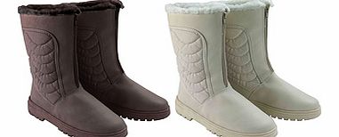 Boots with Ice Gripper Soles (2 Pairs -