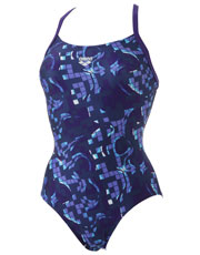 Arena Mistel Swimsuit - Navy and Blue