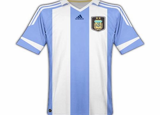 Adidas 2011-12 Argentina Adidas Home Football Shirt