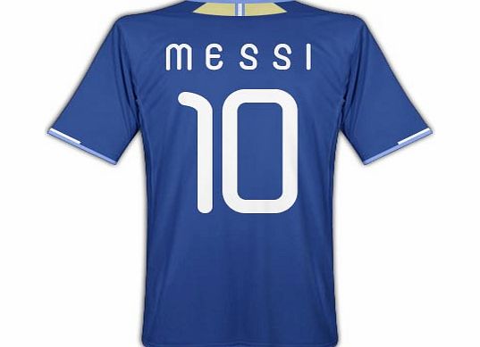 Argentina Adidas 2011-12 Argentina Away Shirt (Messi 10)