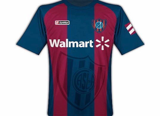 Mitre 09-10 San Lorenzo home shirt