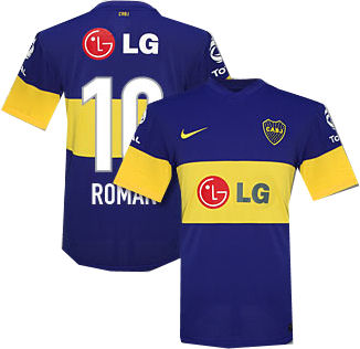 Nike 2011-12 Boca Juniors Nike Home Shirt (Roman 10)