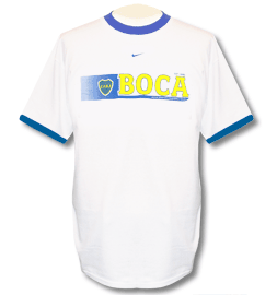Argentinian teams Nike Boca Juniors Ringer Tee 05/06