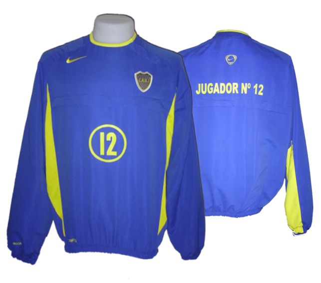 Argentinian teams Nike Boca Juniors Supporters Jacket 05/06