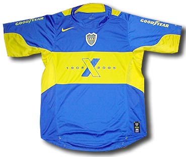 Nike Boca Juniors Xentenario home shirt 05/06