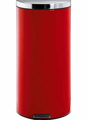 Argos 30 Litre Kitchen Pedal Bin - Red