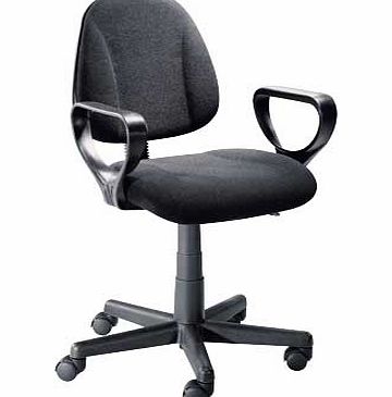 Argos Gas Lift Office Chair - Black