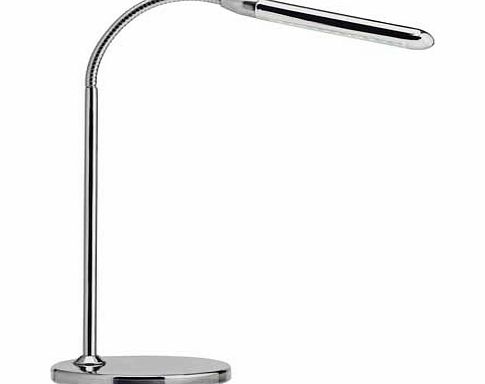 Argos LED Table Lamp - Chrome