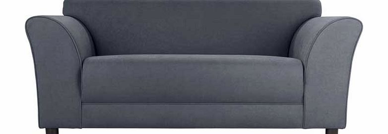 Argos Sage Regular Fabric Sofa - Charcoal