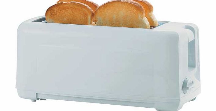 Argos Value Range 4 Slice Toaster - White